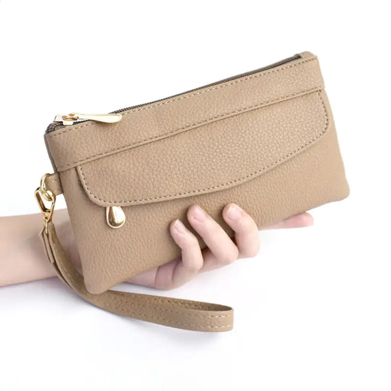 Pochette femme de ville Noir-Rouge-Marron-Vert-Beige-Camel-Rose-ShopGET® 