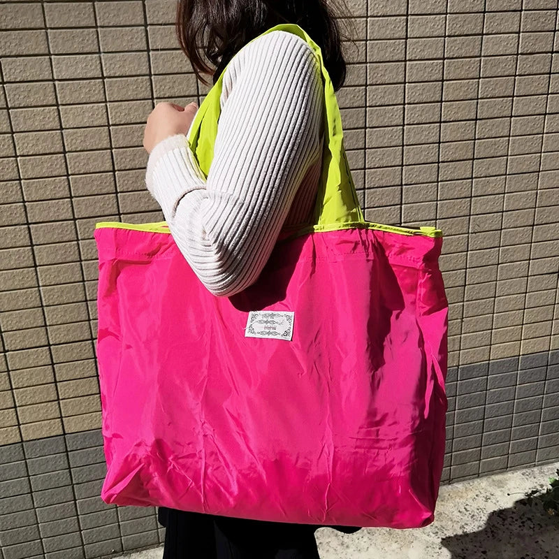 Sac de courses ECO tote rouge Orange RED-Violet-Rouge Vin-Bleu-ShopGET® 