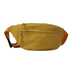 Sac banane velours noir pour femme