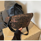 Grand sac banane léopard