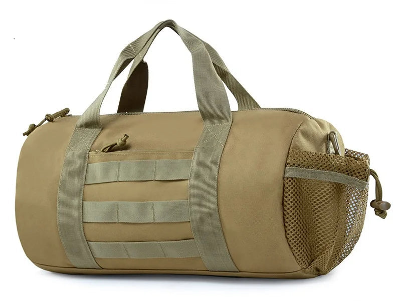 Sac polochon tissu Noir-Kaki-Désert-Vert-Camouflage-Jungle-ShopGET® 