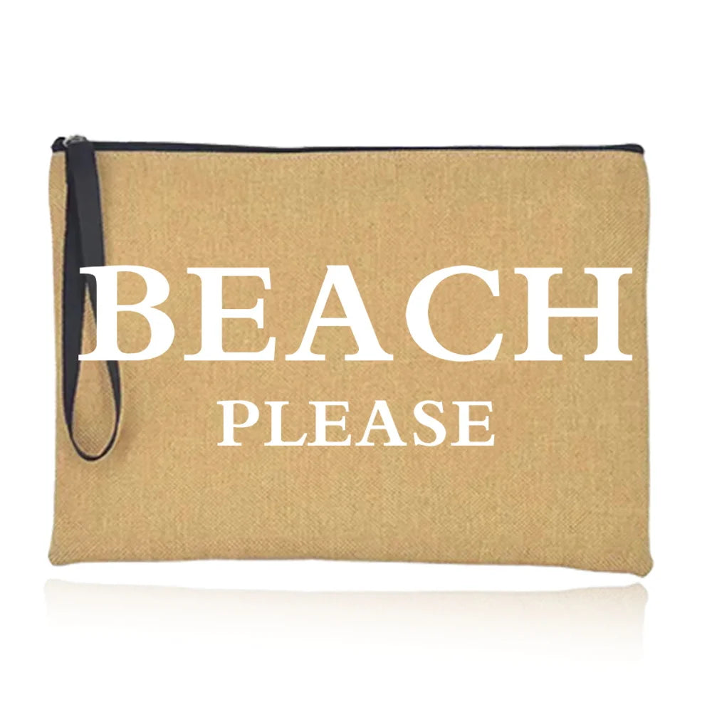 Pochette femme maquillage A-B-C-D-E-ShopGET® 