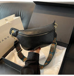 Sac banane en cuir artificiel femme