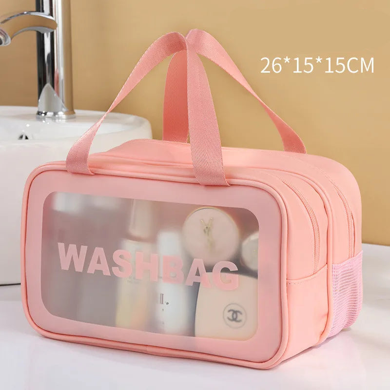 Trousse de toilette femme transparente washbag - ShopGET®