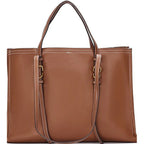 Cabas sac en cuir OFFERTE / Noir / 39x17x28.5cm-OFFERTE / Marron / 39x17x28.5cm-ShopGET® 