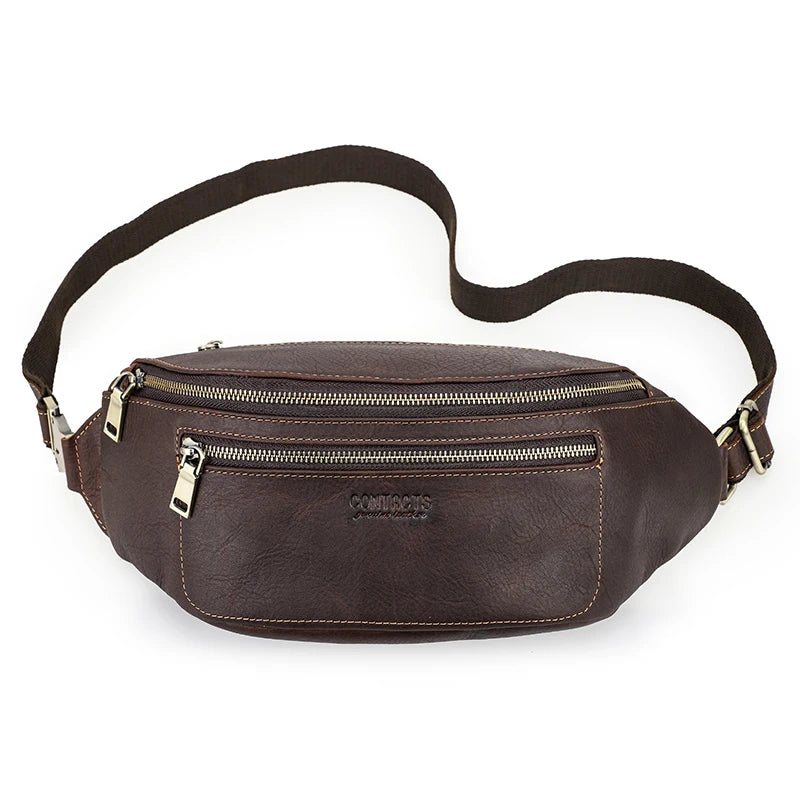 Sac banane en cuir pour professionnel