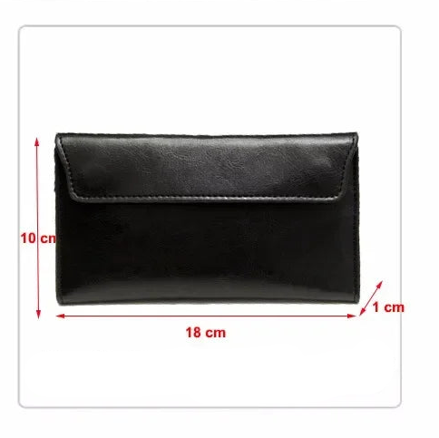 Sac pochette femme cuir slim Bleu-Noir-Rouge-Vert-ShopGET® 