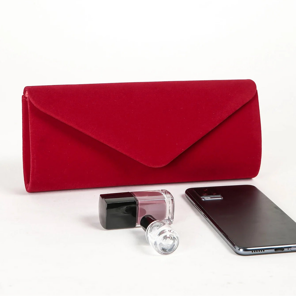 Petite pochette femme Bleu / 23 x 5 x 10cm-Rouge / 23 x 5 x 10cm-Noir / 23 x 5 x 10cm-ShopGET® 