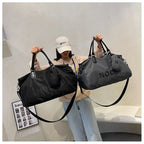 Sac weekend femme luxe Gris / OFFERTE-Noir / OFFERTE-ShopGET® 