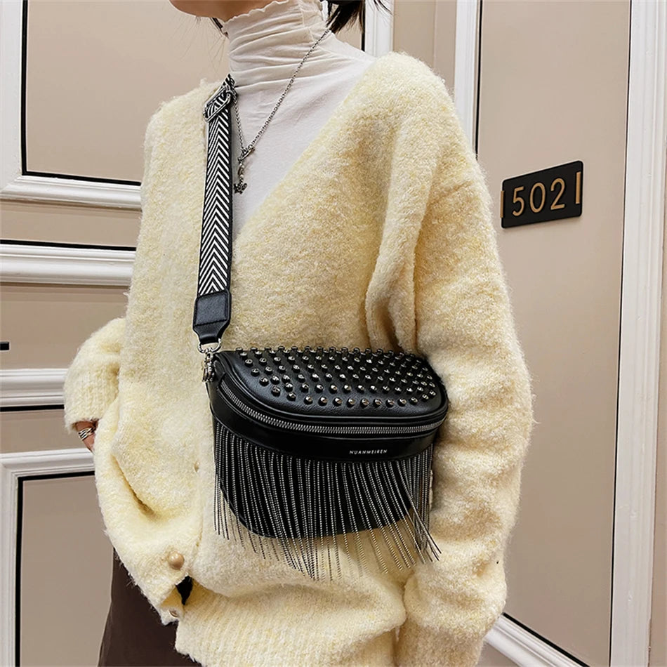 Sac banane en cuir très original & tendance