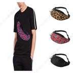 Sac banane léopard multicolore homme et femme