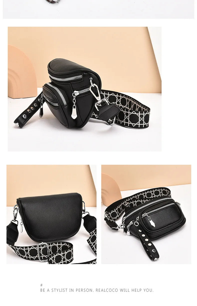 sac banane femme tendance à bandoulière solide