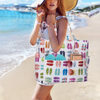 Sac cabas fourre-tout aurore imprimé - ShopGET®