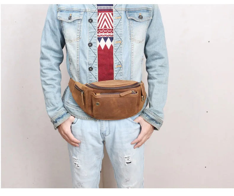 Grand sac banane homme de qualité - ShopGET®