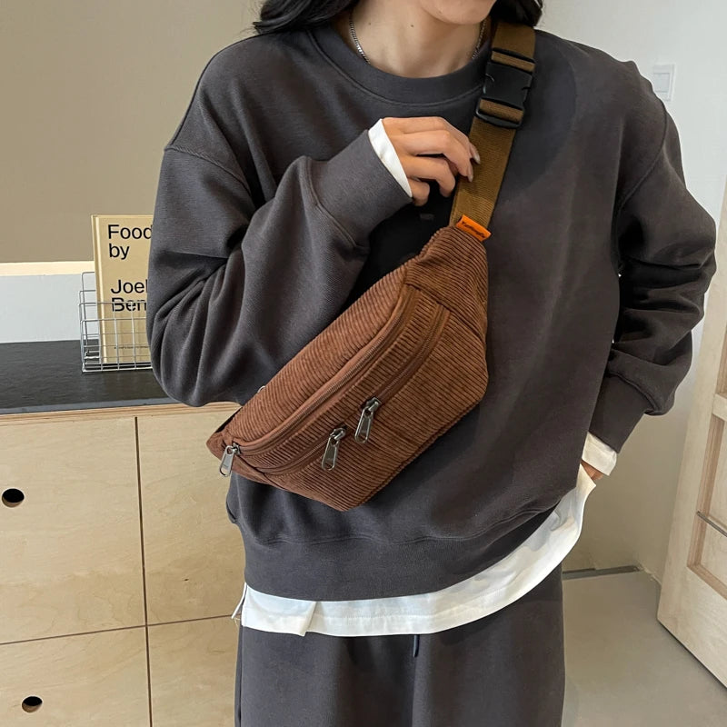 Sac banane femme fausse fourrure courte - ShopGET®