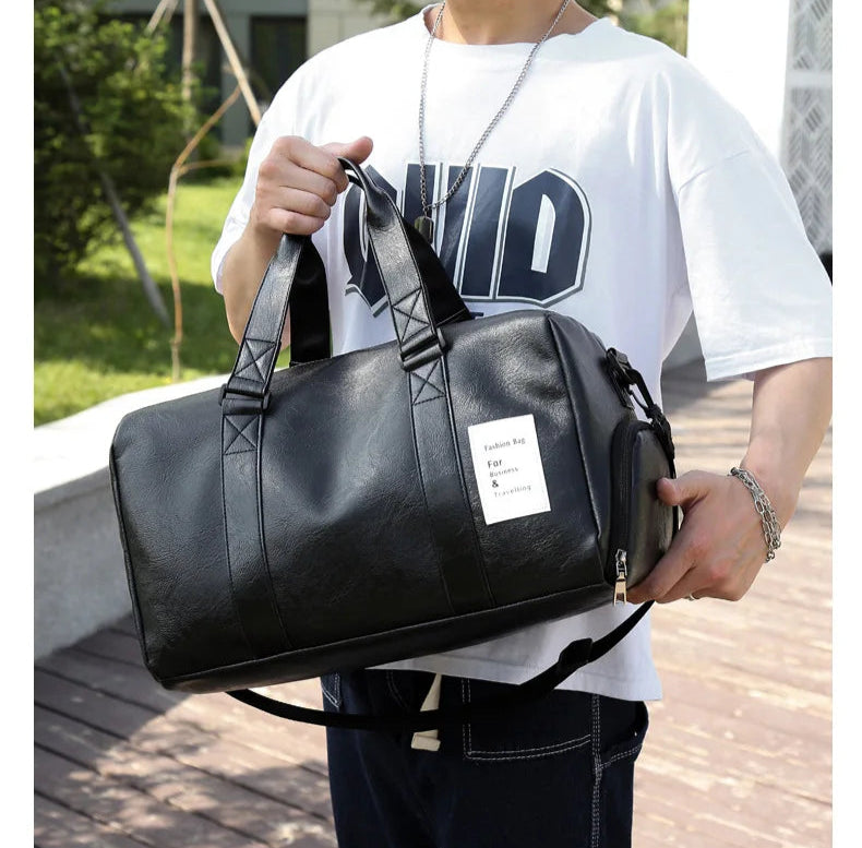 Sac weekend femme tendance cuir A-B-ShopGET® 