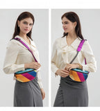 sac banane femme tendance en cuir Pu