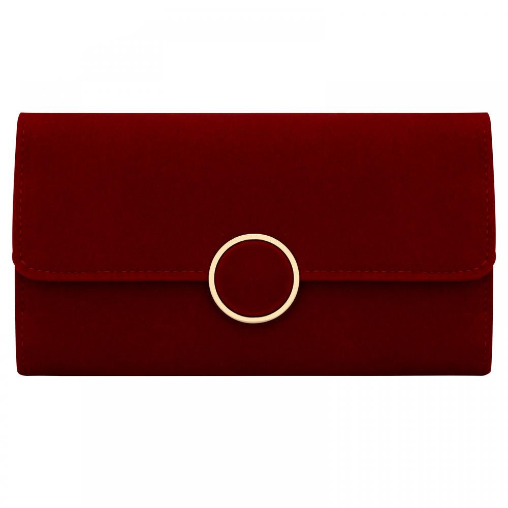Pochette femme Bordeau Noir / 23 cm x 13 cm-Rouge / 23 cm x 13 cm-ShopGET® 