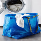 Sac shopping bleu XL-30x73x35cm-L-M-S-ShopGET® 