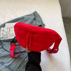 Sac banane rouge pour femme - ShopGET®