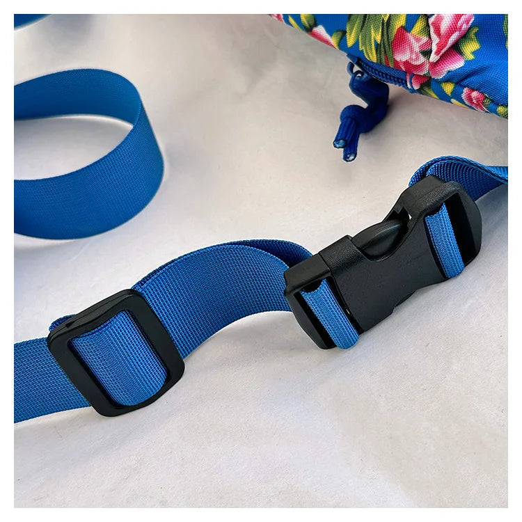 Sac banane voyage floral pour femme - ShopGET®