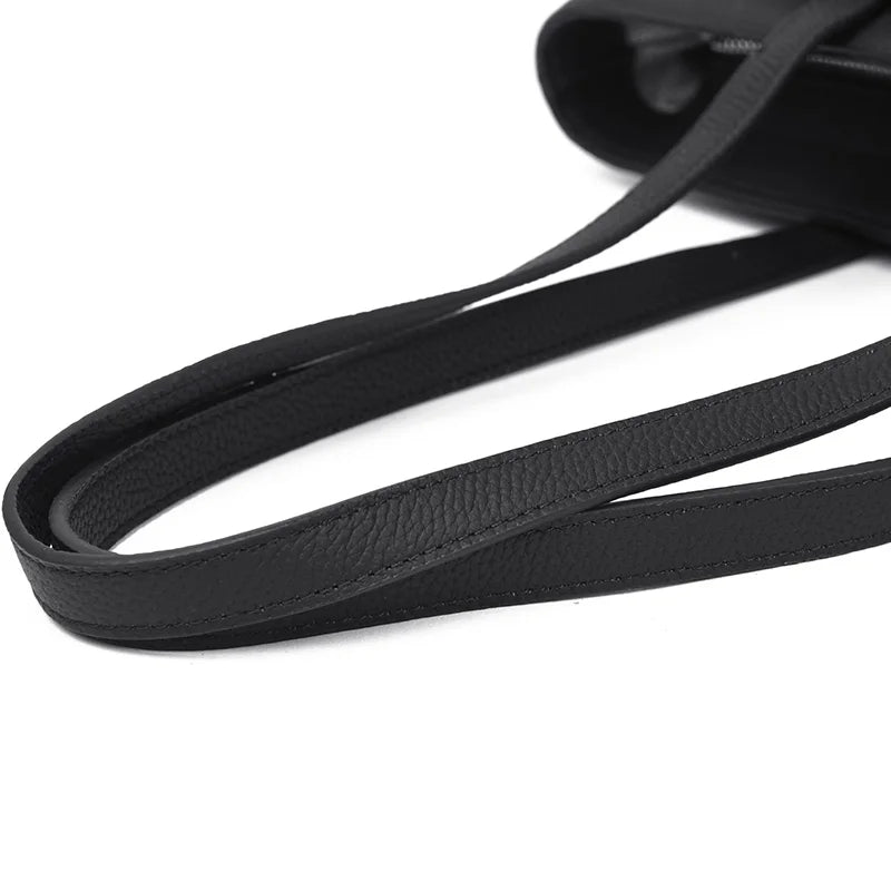 Sac cabas noir Guislaine Gris / 34cm 14cm 27cm-Noir / 34cm 14cm 27cm-Bleu / 34cm 14cm 27cm-ShopGET® 