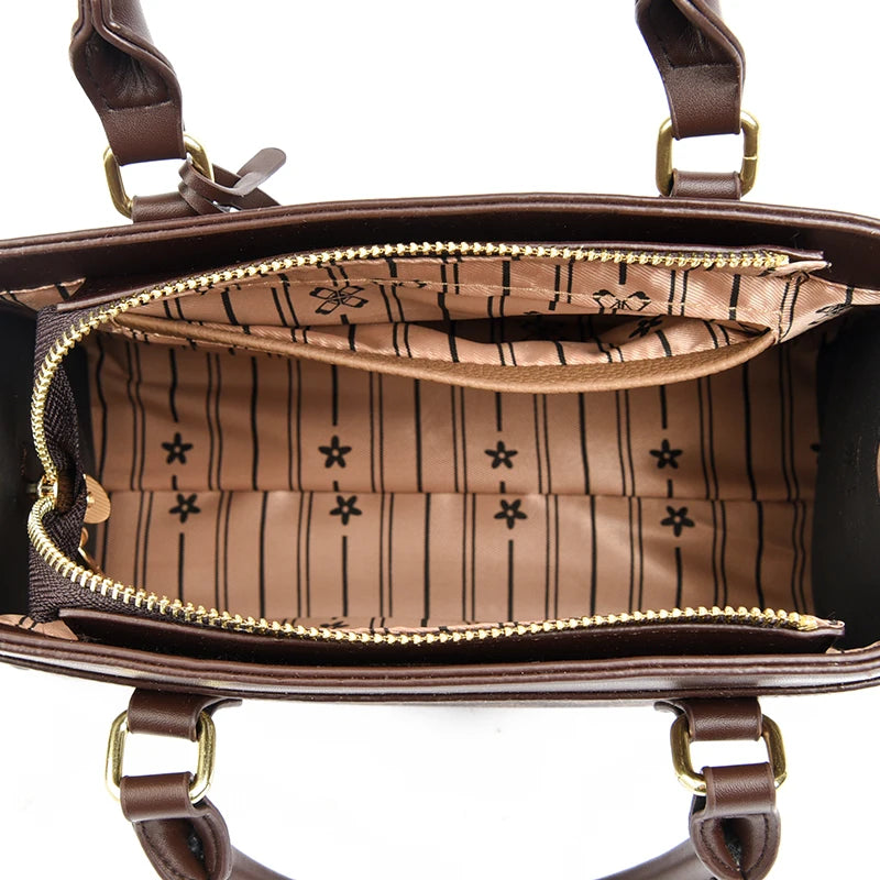 Sac cabas cuir tendance pour femme Marron-Rouge-Jaune-Apricot-ShopGET® 