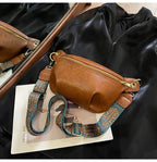 Sac banane en cuir artificiel femme