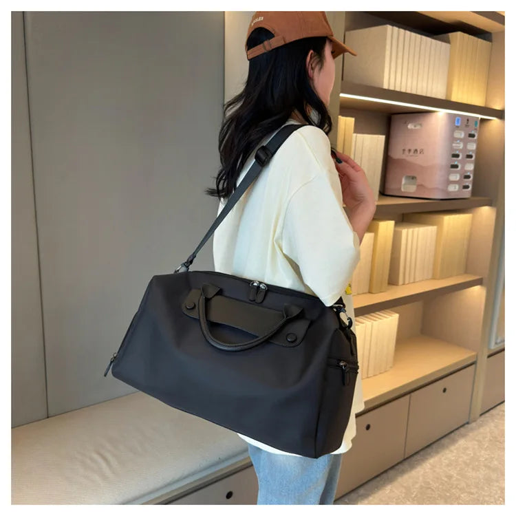 Sac weekend femme  chic Gris-Noir-Kaki-ShopGET® 