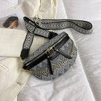 Sac banane en cuir ethnique boho plage