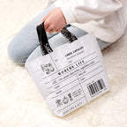 Sac de courses tote bag Blanc Small-Beige Small-Beige Large-Jaune Small-Stripe Large-Vert Large-ShopGET® 