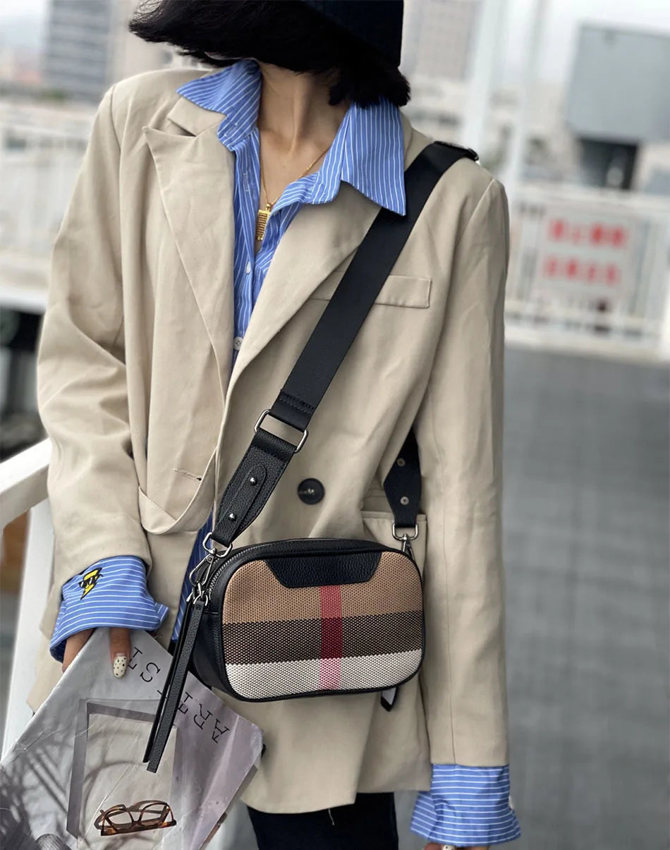 Sac banane cuir femme chic  rectangulaire