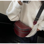 Sac banane femme chic à fermeture éclair