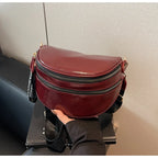 Sac banane femme chic à fermeture éclair