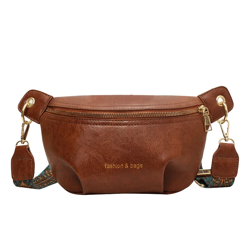 Sac banane femme cuir noir - ShopGET®