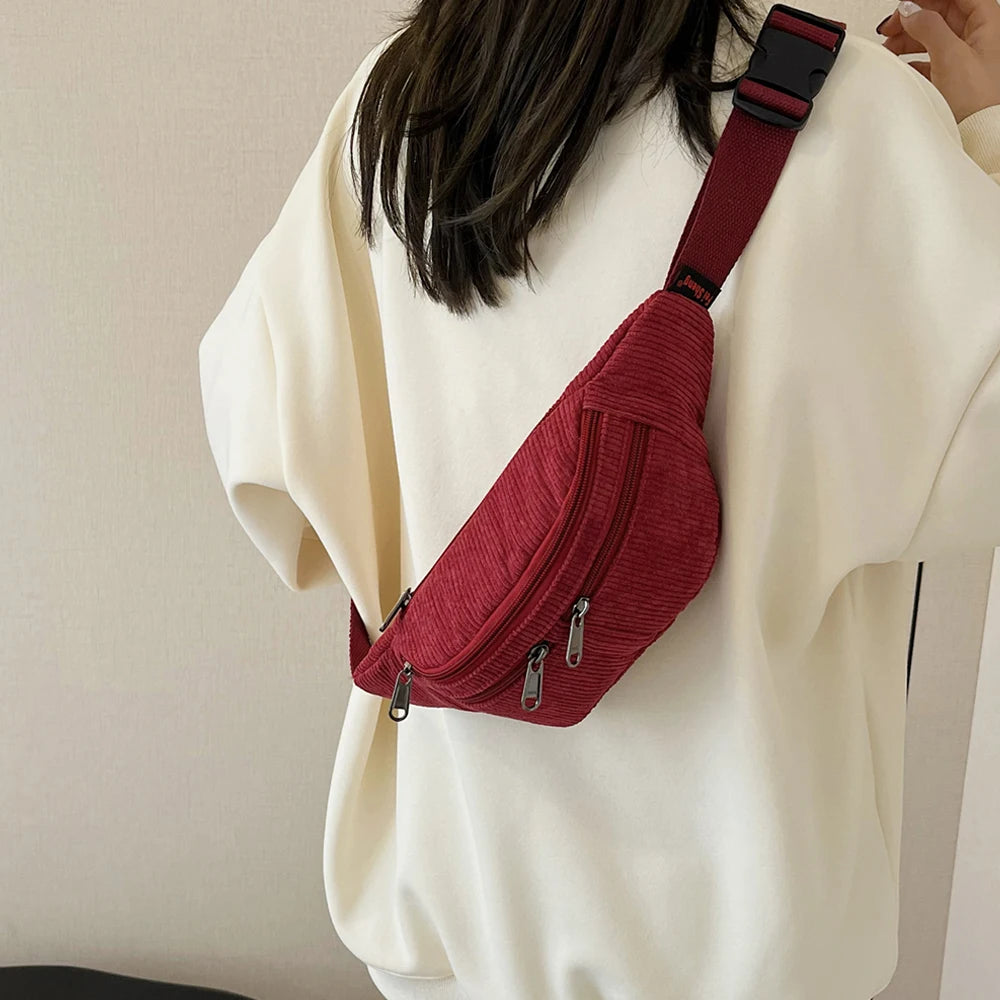 Sac banane femme de luxe doux - ShopGET®