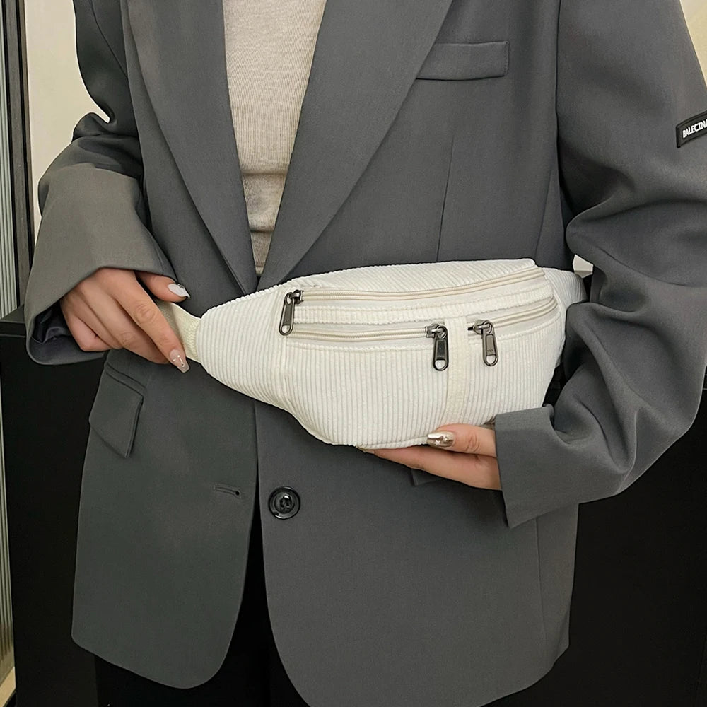 Sac banane femme de luxe doux - ShopGET®