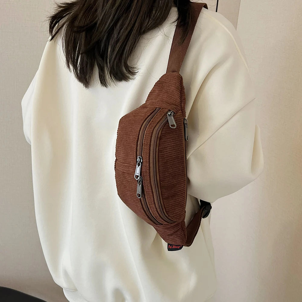 Sac banane femme de luxe doux - ShopGET®