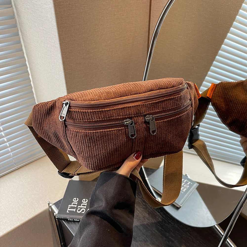 Sac banane femme de luxe doux - ShopGET®