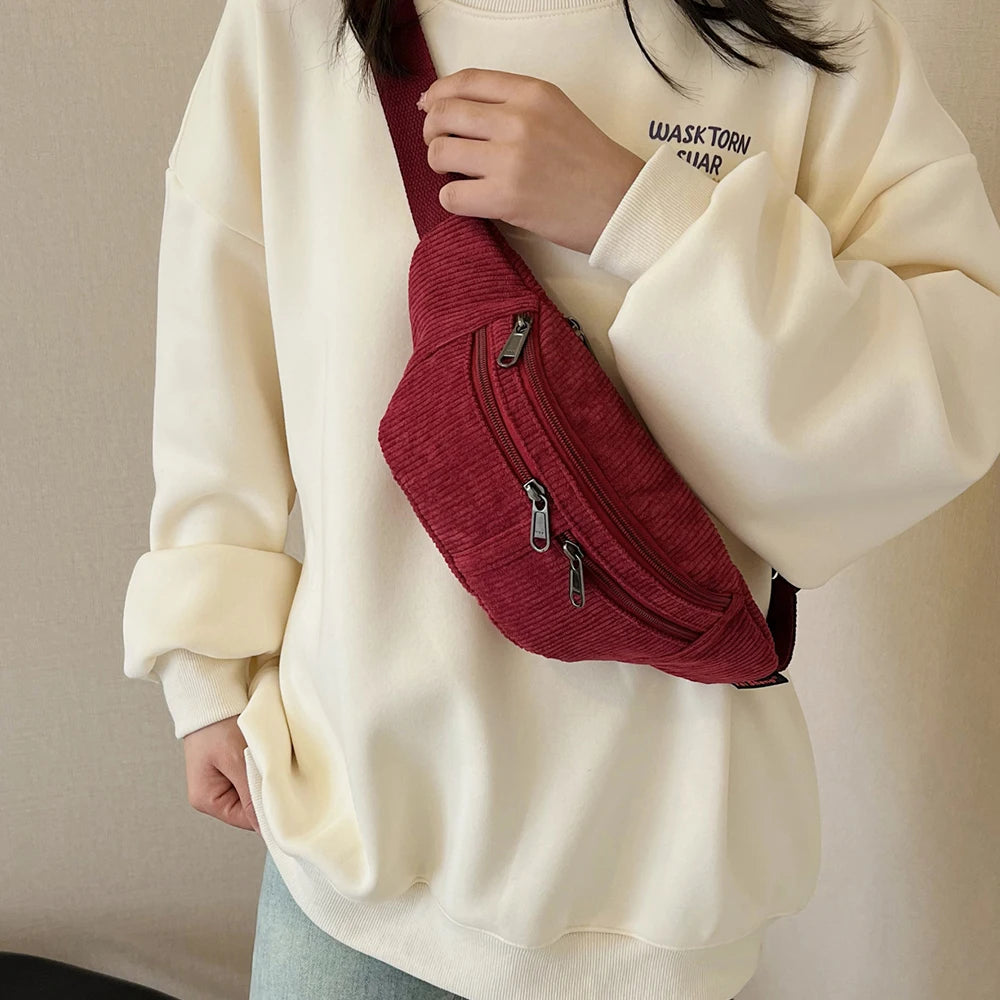 Sac banane femme de luxe doux - ShopGET®