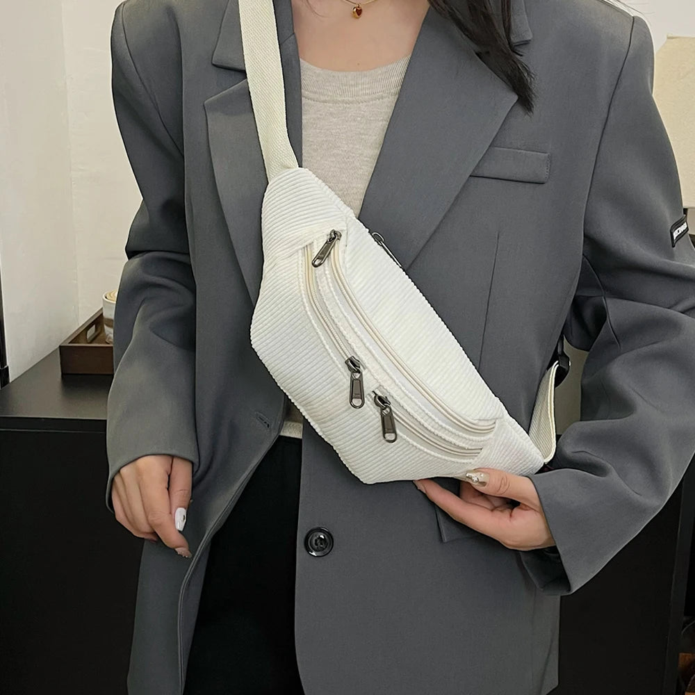 Sac banane femme de luxe doux - ShopGET®