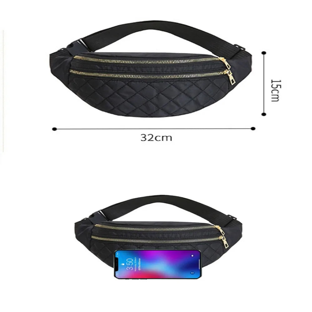 Sac banane femme stylé en oxford - ShopGET®