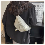 Sac banane femme velours noir - ShopGET®