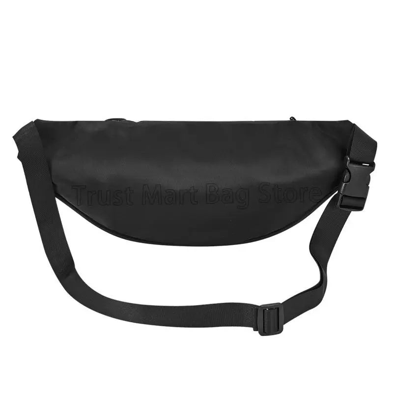 Sac banane léopard noir pour homme