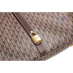 Sac cabas de luxe Marron-Blanc-ShopGET® 