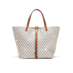 Sac cabas de luxe Marron-Blanc-ShopGET® 