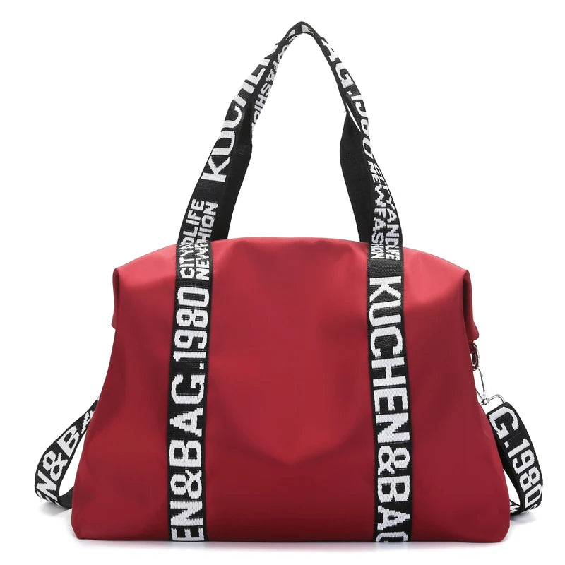 Sac cabas femme bag 1980 Noir / 51x15x38cm-Pourpre / 51x15x38cm-Rouge / 51x15x38cm-Bleu / 51x15x38cm-Gris / 51x15x38cm-ShopGET® 