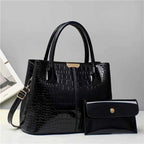 Sac cabas femme cuir chic Rouge-Pourpre-Marron-Chocolaté-Bleu-Noir-ShopGET® 