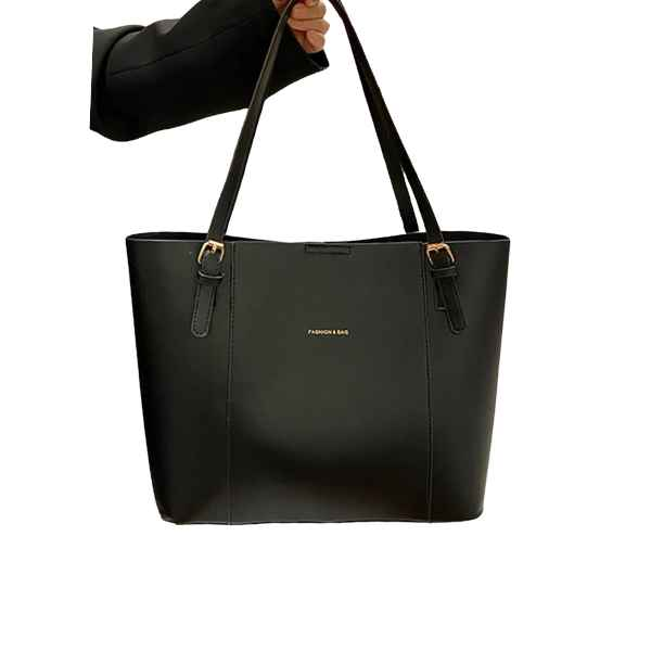 Sac cabas femme original de qualité premium Blanc / L-Marron / L-Noir / L-Kaki / L-ShopGET® 