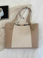 Sac cabas femme original de qualité premium Blanc / L-Marron / L-Noir / L-Kaki / L-ShopGET® 